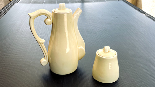 Ancien cafetiere sucrier j - cafetiere, et