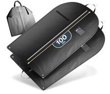 FiRiO 2 x Premium Housse Costume Voyage Pliable I MATÉRIEL JUSQU'À 50% Plus ÉPAI