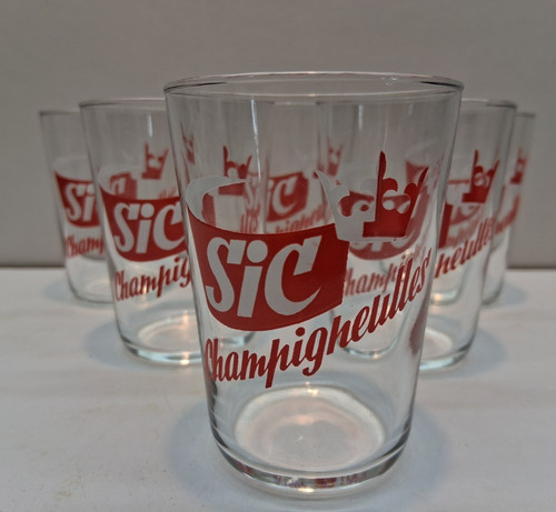 Lot verres bière - 6,