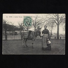 Cpa Vire / Laitière Viroise