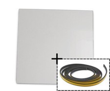 Vitre pour poêles à