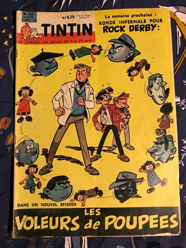Journal tintin 615 france - tintin,