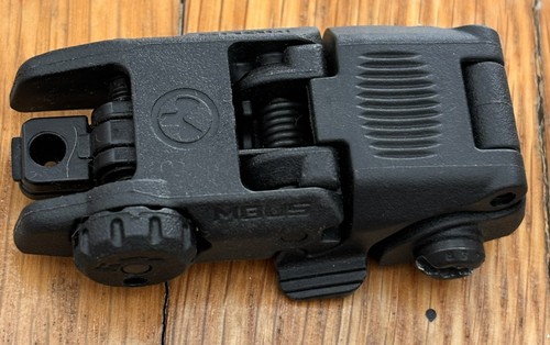 Folding rear sight - folding,