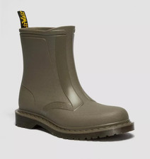 Bottes De Pluie Dr. Martens 1460 En Vert Olive Toutes Tailles Stock Limité