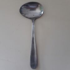 Cuillère à bouillie en métal argenté signée Christofle 