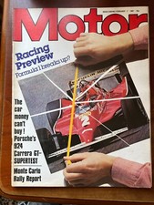 MOTOR Magazine February 7, 1981; Racing Preview/ Porsche's 924 Carrera GT-Supert