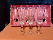 lot de 9 flutes champagne