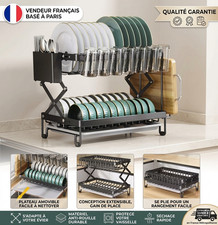 Égouttoir Vaisselle 2 Niveaux