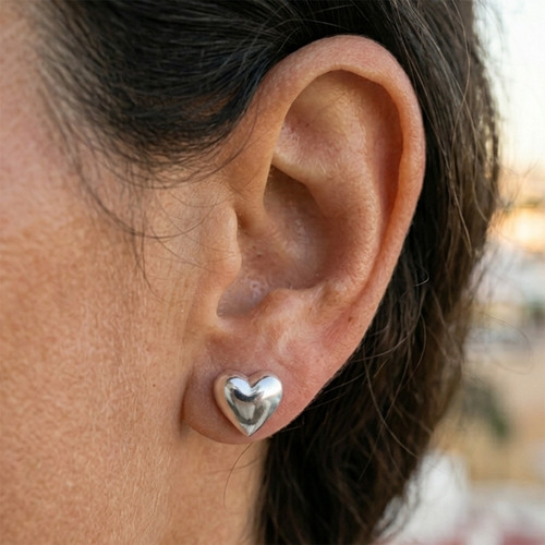 Boucles oreilles cœur - boucles,