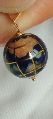 Pendentif globe terrestre - globe,