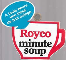 Autocollant. C7. ROYCO Minute