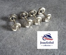 JOUEF HO 1/87 4 essieux métallique isolés d 9,6 mm