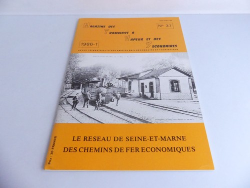 Magazine des tramways vapeur - magazine,