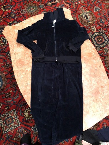 Body navy velour zip up - body,