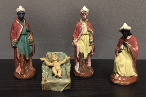 Lot santons crèche - santons,