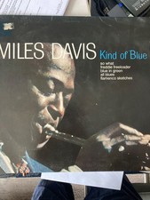 KIND OF BLUE Miles Davis CBS 32109 (62026), 1962, Disque: NM, Pochette: VG+
