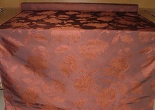 Tissus Marvic Soie JADMIN PLUM Rideau Douce Garniture Utiliser 23 Mètres