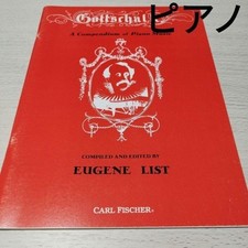 Partition Piano Solo Louis Moreau Gottschalk Piano Works Sheet Shelf NPA6