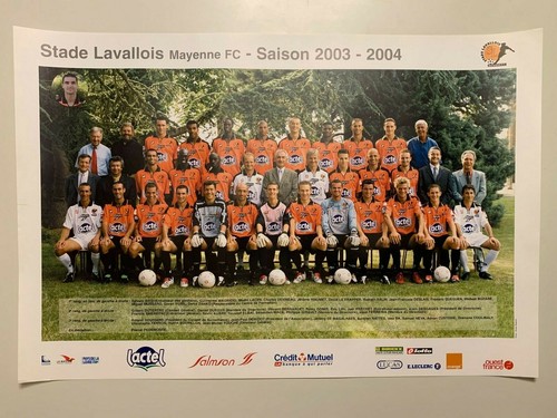 Poster equipe stade lavallois - equipe,