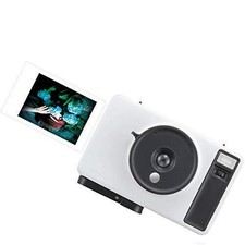 Appareil photo jouet instantané Pixtoss Takara Tomy BLANC LAIT Cheki Film...