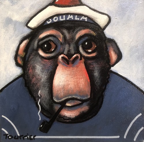 Tableau singe chimpanzé - singe, marin