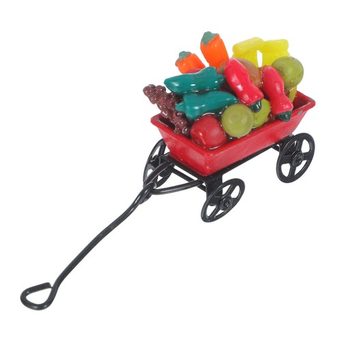 Mini chariot décoratif avec - ,