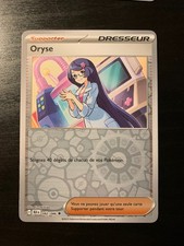 Carte Pokémon REVERSE Oryse