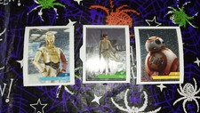 Lot STAR WARS Maîtriser La Force Stickers Prism brillant holo Leclerc 2019