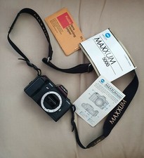 Minolta Maxxum 5000 AF 35mm SLR Film Camera Body Only with Strap & Manual 