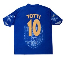 Maillot Italian Team Replica Retro Italia Jersey Maglia 10 Francesco Totti / XL