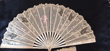 éventail ancien nacre , fan