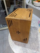 Boitier PC Mini Itx Ordinateur De Bureaux En Bois Massif Chêne Fait Main Artisan