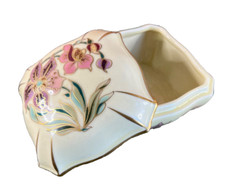 Boîte en porcelaine peinte à la main – Zsolnay Pécs Hongrie – Signée Barathui