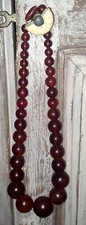 Antique collier d' ambre