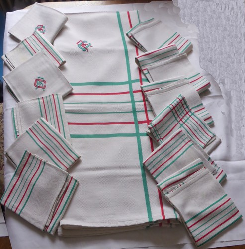 Service table basque nappe - , et