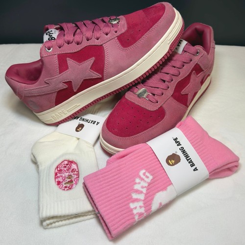 Bape bapesta low pink - bapesta,