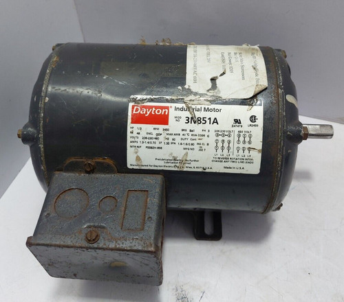 Moteur industriel dayton - moteur,