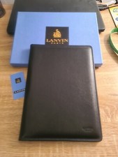 Lanvin Paris porte bloc notes