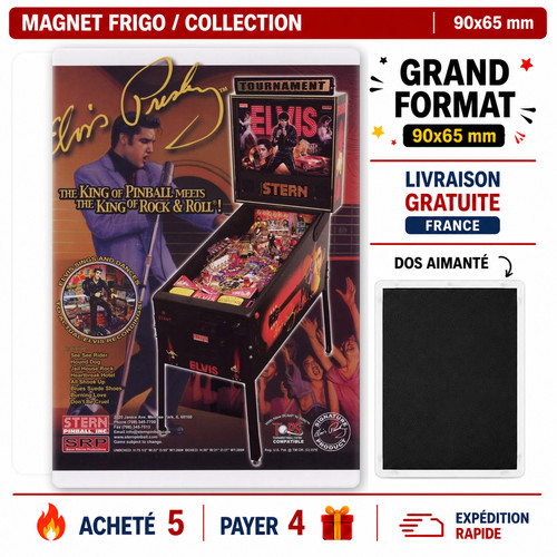 Magnet frigo flipper - magnet,