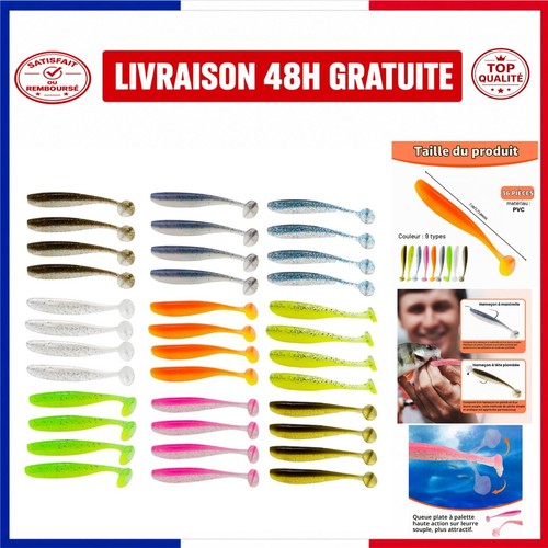 Leurres souples pêche - , 36