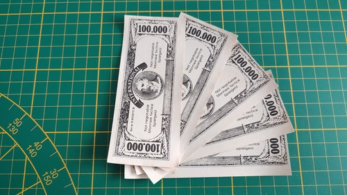 Lot billets 100000 - billets, de