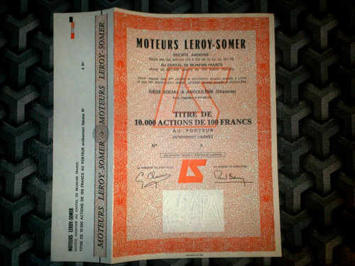 Titre moteurs leroy - titre, leroy-somer