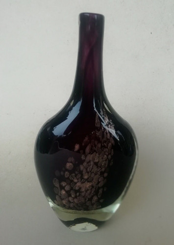 Vase ancien verre - vase, en