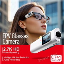 Mini Numérique Lunettes Caméra Wifi 2.7K 1080p Action Cam Sport Vidéo Recording