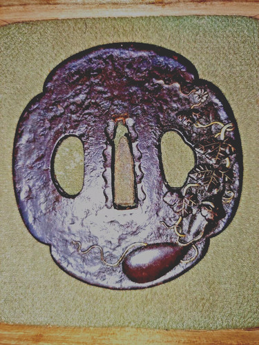 Tsuba garde sabre japon - garde, de