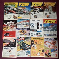Tcr Hot wheels carrera circuit électrique Jouet publicités originales années 80