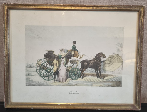 Cadre doré style - , brocante