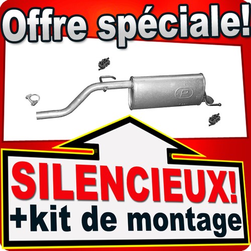 Silencieux arriere pour opel - arriere,