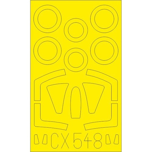 Eduard cx548 mask - cx548,