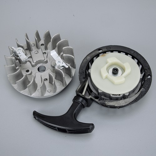 Pull starter flywheel - starter, set